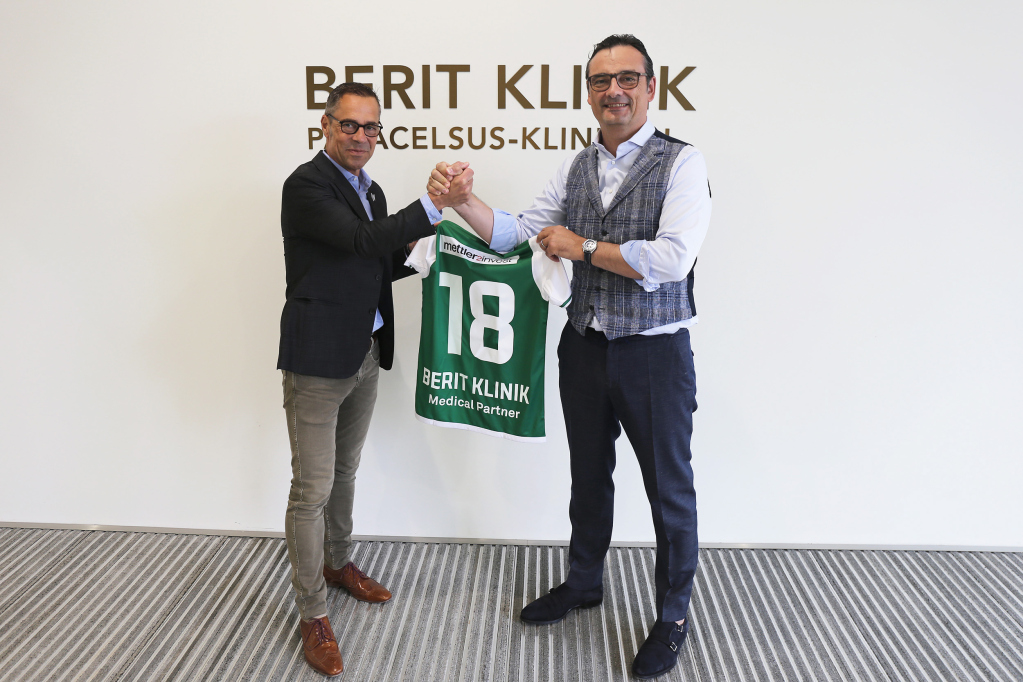 Berit Klinik ist neuer Medical Partner des FC St.Gallen 1879